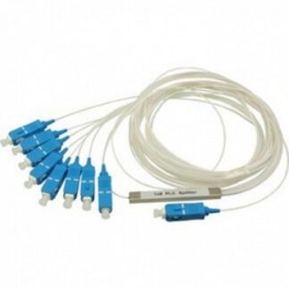 Wodaplug ® mini package optical PLC splitter 1 to 8 - with connector type LC/PC
