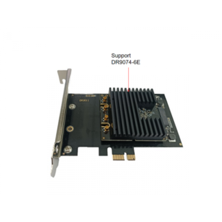 Wallys DR3G11 Linux PC PCIe adapter for M.2 WiFi modules, 1x M.2 slot to PC PCIe adapter