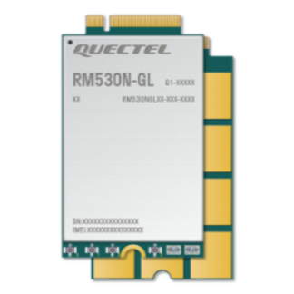 Quectel RM530N-GL 5G NR Sub6 and mmWAVE M.2 NGFF Modem, 3GPP Rel 16 NSA and SA operation, Global module, SDX62, 4x4 MIMO