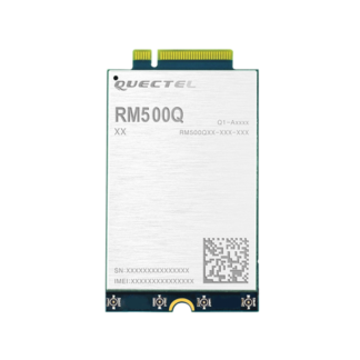 Quectel RM500Q-AE 5G NR global module 3GPP Release 15 NSA/SA operation, Sub-6 GHz M.2 socket
