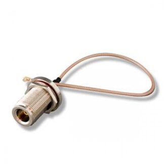WiFi Pigtail RF UltraMini U.FL plug to N female (2cm),20cm, dia1