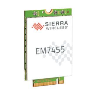 SEMTECH EM7455 AirPrime Sierra wireless Module M.2, LTE-A CAT 6, DC-HSPA+, HSPA+, HSDPA, HSUPA, WCDMA, GSM, GPRS, EDGE, CDMA, GNSS