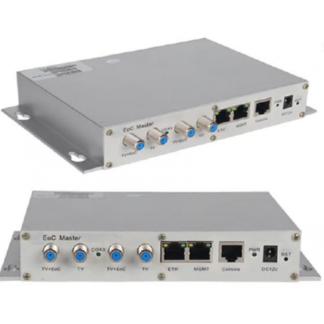 Wodaplug 1000 EOC Master 7.5Mhz-86Mhz / AV2, 1000Mbps, DM1002+2A, Indoor, 4xF, 2xGE, WEB mngmt, MSE 1000, Coax internet