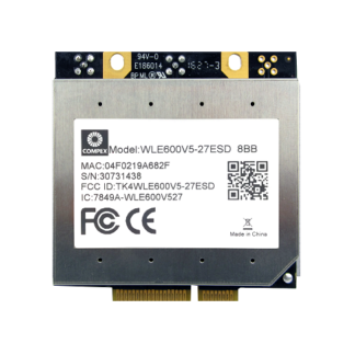 COMPEX WLE600V5-27 miniPCIe module, QCA9882, 802.11ac, 2*2MIMO, ESD protection, high power