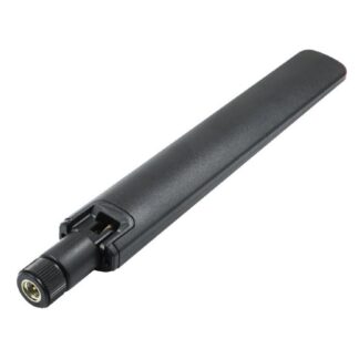 Quectel YE0007AA ultra wide band 5G/4G terminal dipole antenna, 600-6000MHz, LTE SMA male, black, 5dBi