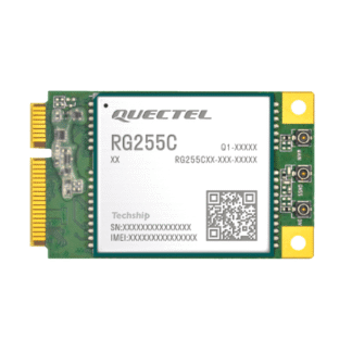 Quectel RG255C-GL 5G RedCap mPCIe module, 3GPP Rel-17 RedCap, 1T2R, Qualcomm SDX35, low power consumption