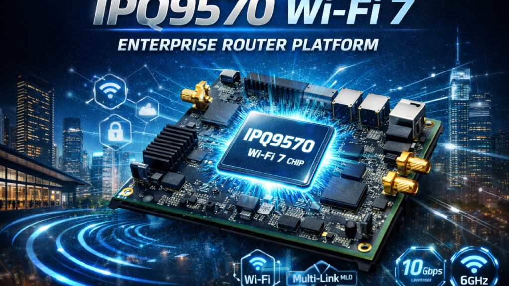 IPQ9570 Wi-Fi 7 Chip Overview: High-End Enterprise Router Platform ...