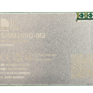 SIMCOM SIM8260G-M2 Sub 6G Multi-Band 5G NR/LTE-FDD/LTE-TDD/HSPA+ module which supports R16 5G NSA/SA.