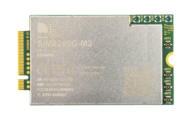 Rf Module Sub6 Lte SIMCOM SIM8260G-M2 Sub 6G Multi-Band 5G NR/LTE-FDD/LTE-TDD/HSPA+ module ...