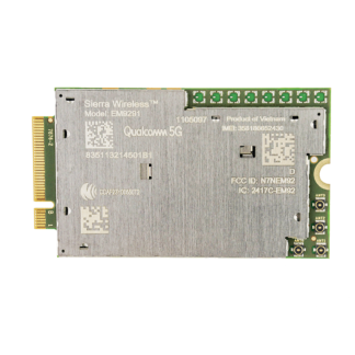 SEMTECH Qualcomm X61 Sierra Wireless EM9295 5G NR Sub-6 GHz M.2 Module