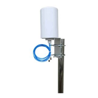 524WiFi™ outdoor Wi-Fi 6E 2x2 MIMO omnidirectional antenna with dual RP-SMA cables