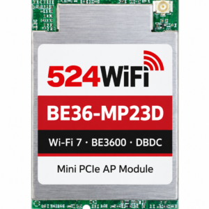 524WiFi BE36-MP23D Pro Plus – Wi-Fi 7 BE3600 DBDC Mini PCIe AP Module