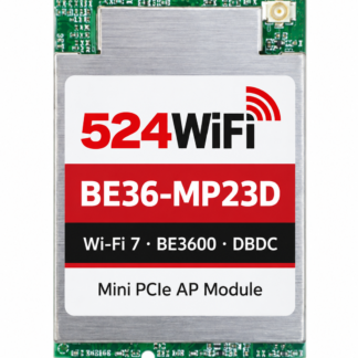 524WiFi BE36-MP23D Pro Plus – Wi-Fi 7 BE3600 DBDC Mini PCIe AP Module