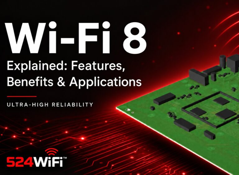 524WiFi™ Wi-Fi 8 features, benefits and applications