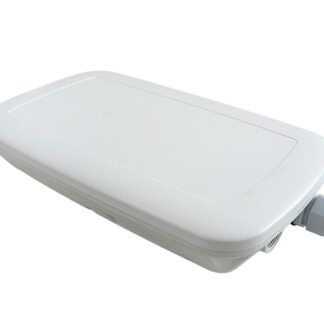 524WiFi Pulse M6E-OUT outdoor enclosure reference, shown without external antennas