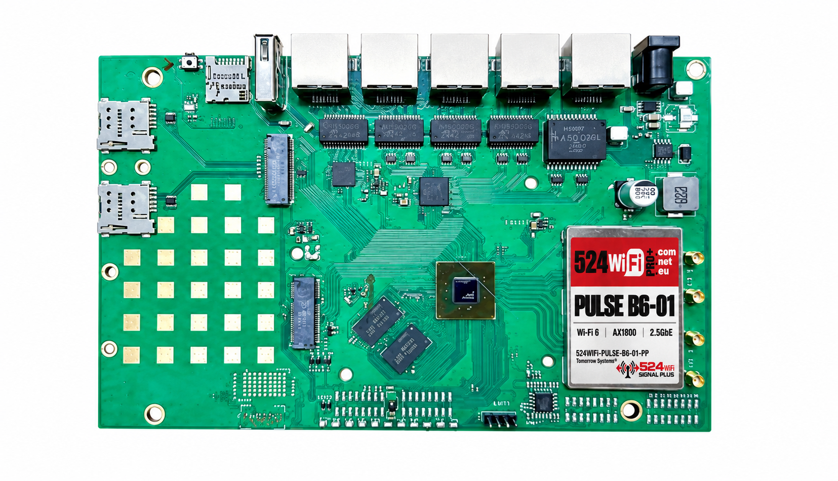 524WiFi™ Pulse B6-01 — branded product visualization