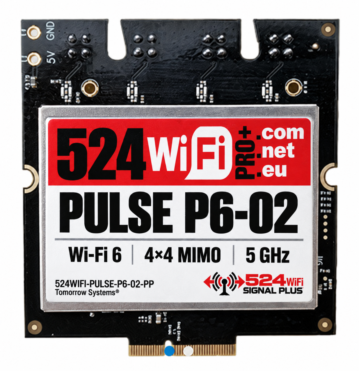 524WiFi™ Pulse P6-02 — branded product visualization