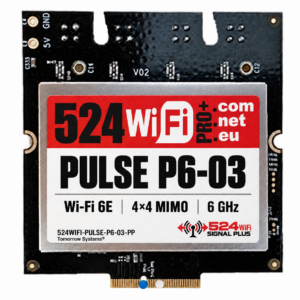 524WiFi™ Pulse P6-03 — branded product visualization