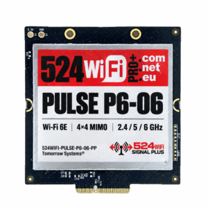 524WiFi™ Pulse P6-06 — branded product visualization